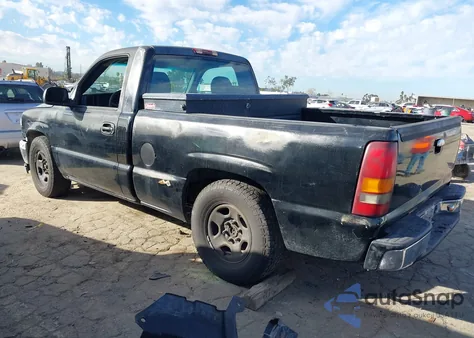 2000 Chevrolet Silverado 1500 Ls из США, поврежденный, VIN 1GCEC14V6YZ369154